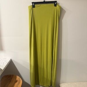 ASOS Green Maxi Pencil Dress Casual Resort Wear
